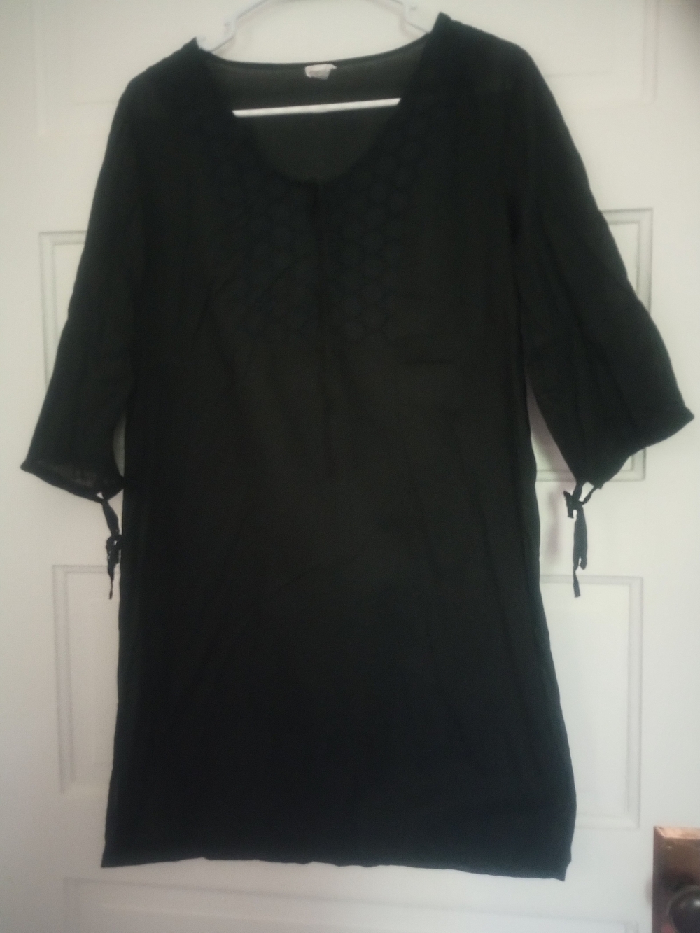 Merona Black Scoop Neck Tunic